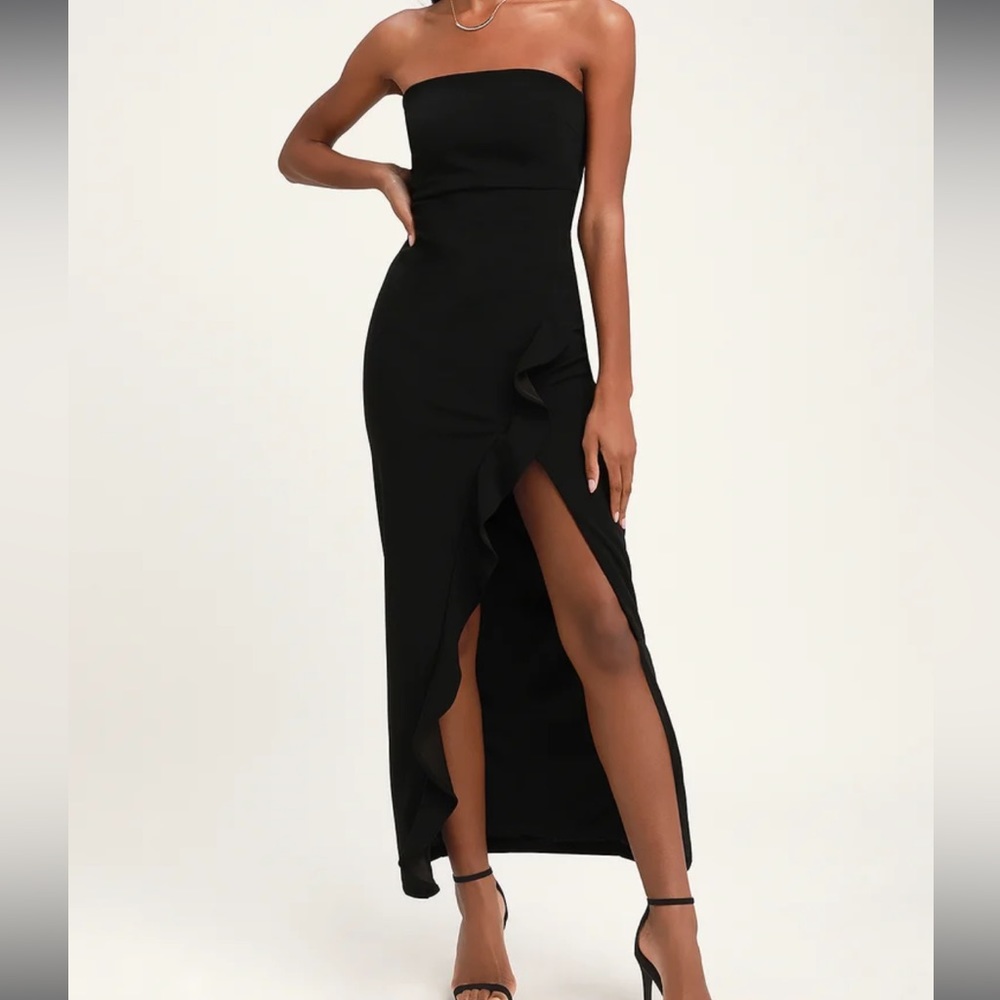 Lulus “after hours” black dress